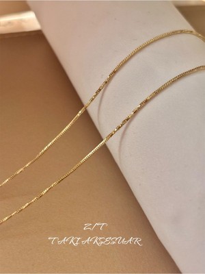 Butik Z Takı Aksesuar Xp Altın Sarısı Ince Kolye