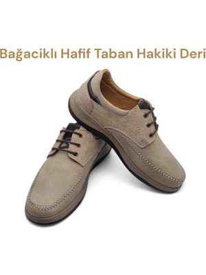 Ekinci Erkek Ekstra Conforlu Hakiki Deri Ortopedik Ayakkabı