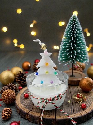 Home Kasede Çam Ağacı Dekoratif Kokulu Mum