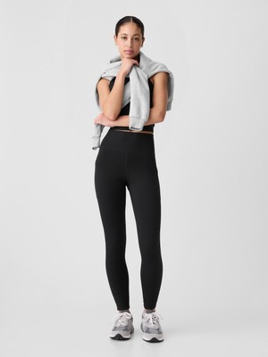 Gap Kadın Siyah Gapfit Sky High Studio Pocket Leggings Tayt