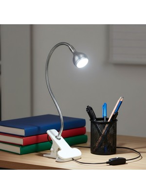 Normadia Beyaz Işık 1.5m Kablolu Ayarlanabilir Masa Lambası, Cob LED 5V