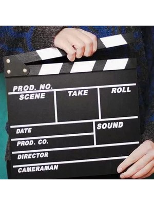 TE Dükkan Buğz Büyük Boy Sinema Klaketi