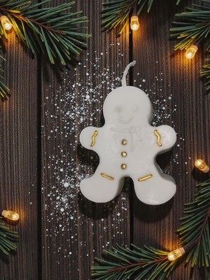 Home Yeni Yıl - Yılbaşı Kurabiye Adam Dekoratif Kokulu Mum