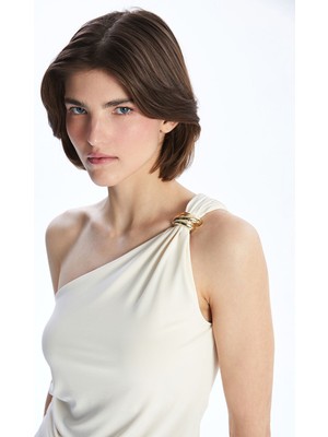 Lc Waikiki Yeni Sezon Tek Omuz Kadın Bluz