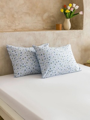LC Waikiki Karışık Desenli Yastık Kılıfı 2 Li 50X70 cm  (S6)