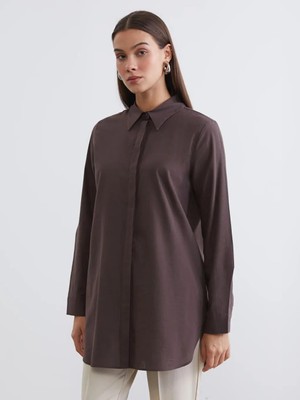 LC Waikiki Dokulu Kadın Gömlek Tunik  (S6)