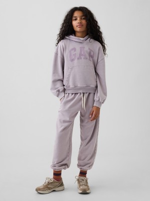Gap Kız Çocuk Mor Vintagesoft Relaxed Jogger Eşofman Altı