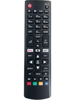 LG 32LJ610V Televizyon Için Uyumlu Netflix Amazon Tuşlu Tv LED LCD Uzaktan Kumanda