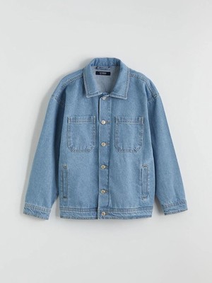 LC Waikiki Erkek Çocuk Jean Ceket  (S6)
