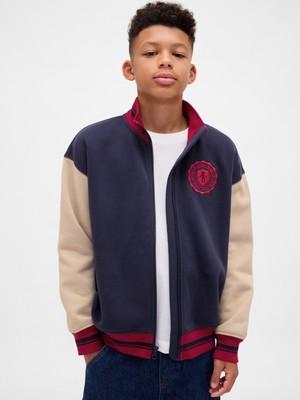 Gap Erkek Çocuk Lacivert Stranger Things Vintagesoft Varsity Sweatshirt