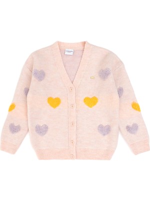 U.s. Polo Assn. Kız Çocuk Açık Pembe Hırka (Triko) 50314328-VR078