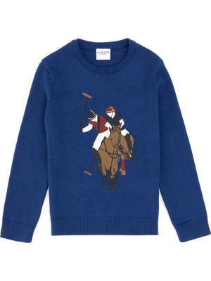 U.s. Polo Assn. Erkek Çocuk Indigo Kazak /triko 50317149-VR028