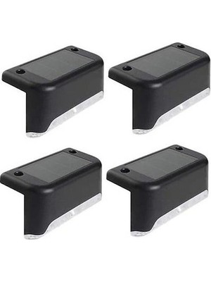 Erseyy Güneş Enerjili Solar Köşebent 4 Adet Bahçe Aydınlatma