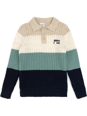 U.s. Polo Assn. Erkek Çocuk Açık Lacivert Kazak /triko 50311123-VR059