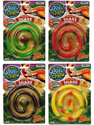 Moresun Buğz Jaru Planet Earth Streç Esnek Yılan -1 Adet Stokta Olan Gönderilir