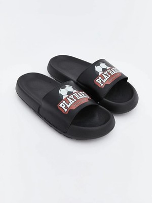 LC Waikiki Deri Görünümlü Erkek Terlik  (S6)