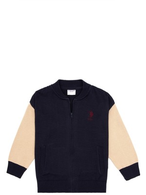 U.s. Polo Assn. Erkek Çocuk Lacivert Hırka (Triko) 50317137-VR033