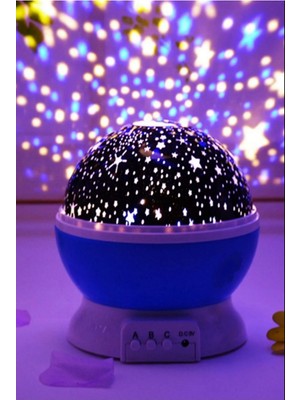 Normadia Yıldızlı Gece Lambası, Tavan Süslemesi, Atmosfer Işıkları, Rahatlatıcı Dekor