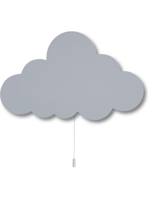 Normadia Sevimli Ahşap Bulut Aydınlatma, Çocuk Odası Için Sıcak Işık Dekorasyonu