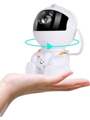 Normadia Yıldızlı Projeksiyon Gece Lambası, Galaksi ve Dekoratif Işık Seti