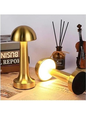 Normadia Gold Dokunmatik Şarjlı Masa Lambası, Modern ve Şık Tasarım