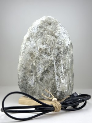 Normadia Doğal Çankırı Kaya Tuzu Lambası 3-4kg, Himalaya Kristal, Sofrada Öğütme