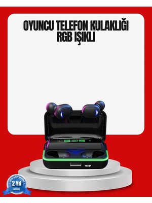 Moresun Buğz Rgb Oyuncu Bluetooth Kulaklık Düşük Gecikmeli Kablosuz 5.1