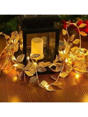 Moresun Buğz 3 Metre Yaldızlı Gold LED Işık