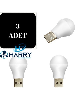 Normadia Mini USB 5V 1A LED Gece Lambası, Çocuk Odası ve Okuma Için Ideal