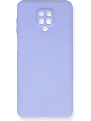 Buğz Xiaomi Redmi Note 9 Pro Kılıf Nano Içi Kadife Silikon - Lila