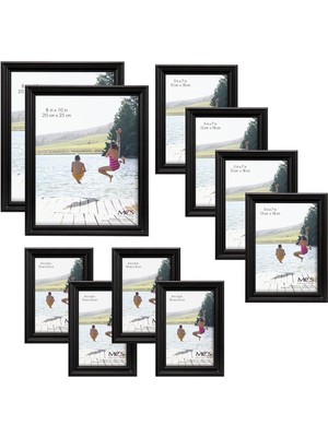 Skygo Mcs Industries Frame Set, Beyaz, Ahşap, Siyah, 35.56 x 13.97 x 27.94 cm