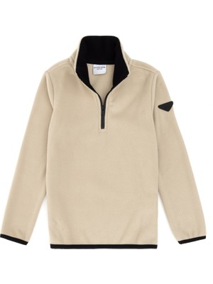 U.s. Polo Assn. Erkek Çocuk Koyu Bej Sweatshirt 50313841-VR088