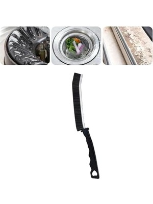 Skygo Xesha Uzun Ince Saplı Çok Amaçlı Kıl Temizlik Fırçası Banyo Mutfak Tuvalet Detay Temizleme Dar Köşe Fırçası