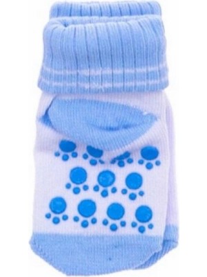 Erkek Bebek Çorap 1-2 Yaş - Bebe Mavisi