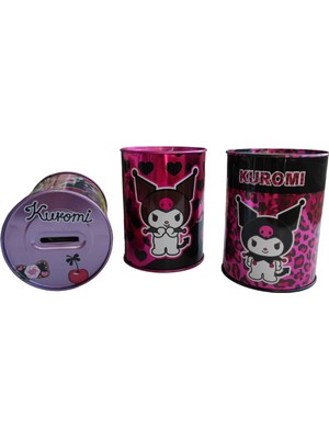 Kuromi Metal Kumbara 1 Adet