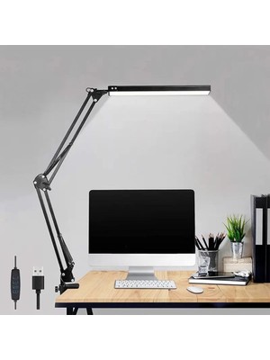 Normadia Pratik Katlanabilir Masa Lambası, Ayarlanabilir LED Okuma Işığı