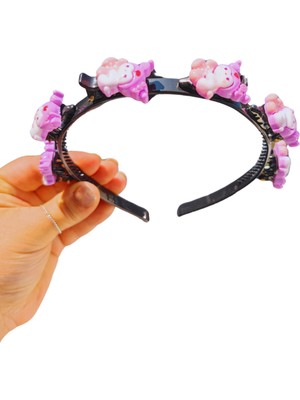 Kuromi Figürlü Taç Mandallı Taç Kıskaçlı Taç 1 Adet