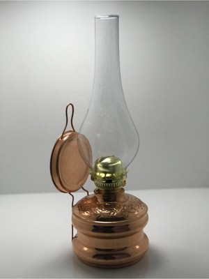 Normadia Şık Bakır Büyük Boy Gaz Lambası, Ev ve Bahçe Dekorasyonu Için Yüksek Kalite