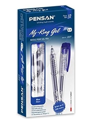 Skygo 6405 My- Jel Metal Klips Klm Mavi 0,5 12'li Paket - PE06405MAVİ