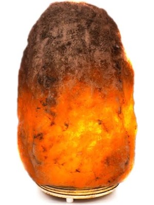 Normadia Doğal Çankırı Kaya Tuzu Tuz Lambası, 3-4 Kg, Sağlıklı ve Estetik Aydınlatma