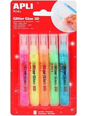 Skygo Yapıştırıcı-Aplı 3D Neon 5 Renk