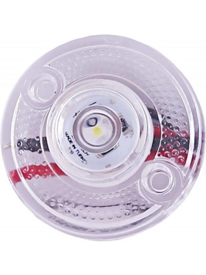 Normadia Mini Round LED Lamba Seti, Su Geçirmez, 12/24V, Beyaz, 10 Adet