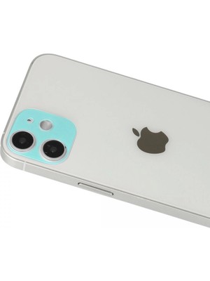 Buğz Iphone 12 Rainbow Kamera Lens Koruma Cam - Yeşil