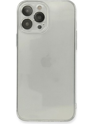 Mey İthalat Bfs  iPhone 13 Pro Kılıf Fly Lens Silikon - Şeffaf