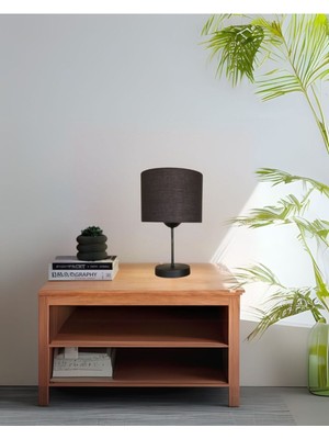 Normadia Şık Siyah Masa Lambası, Modern ve Zarif Tasarım, Ev ve Ofis Kullanımı