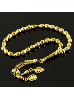 DS LLC Çizgili Metal Tesbih 0,6 mm DLLSRSBJ34