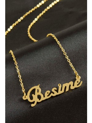 DS LLC Besime Isimli Kolye (Kişiye Özel) DLLSRSBJ34