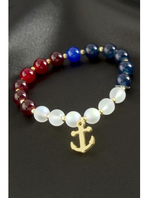 DS LLC Çapa Necef Doğaltaş Bileklik DLLSRSBJ34