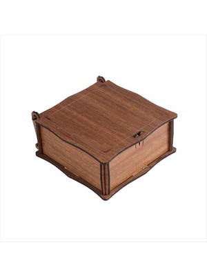 DS LLC Ahşap Kelepçe Bileklik Kutusu DLLSRSBJ34