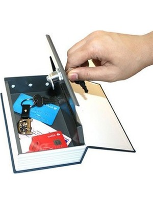 DS LLC Ieg™ Kitap Görünümlü Gizli Kasa DCLLS-RSTK345